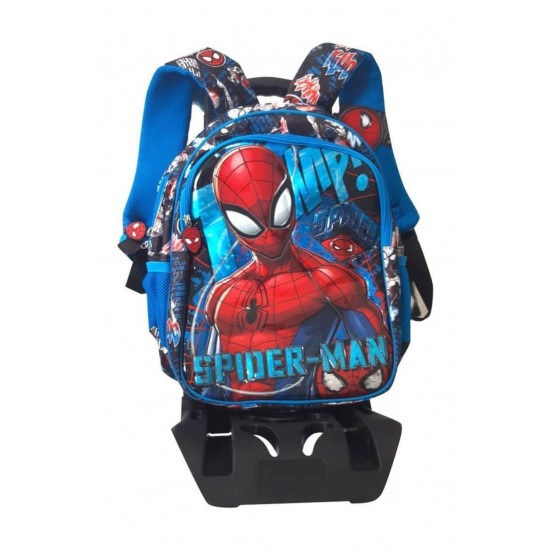 Spiderman Çekcekli Ilkokul Çantası Salto Stand 5254