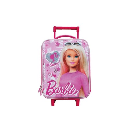 Barbie Lisanslı Çek Çekli Anaokulu Çantası 5043