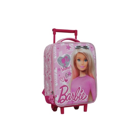 Barbie Lisanslı Çek Çekli Anaokulu Çantası 5043
