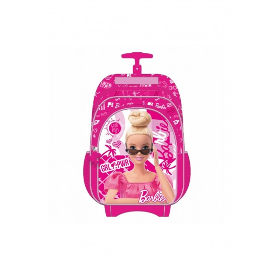 Lisanslı Barbie Çekcekli Ilkokul Çantası Check Girl Power Otto-5655