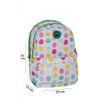 Benetton Ilkokul Sırt Çantası 70322 Beyaz 43x28x13cm