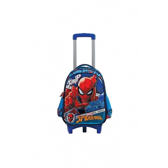 Spıderman Lisanslı Çek Çekli Ilkokul Çantası Salto Wal 5269