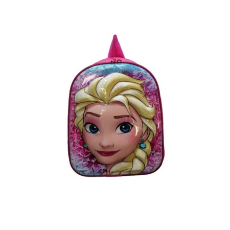 Frozen Elsa 5d Kabartmalı Kreş Anaokulu ve Günlük Kullanım Sırt Çantası