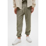 Renkli Keten Jogger Pantolon