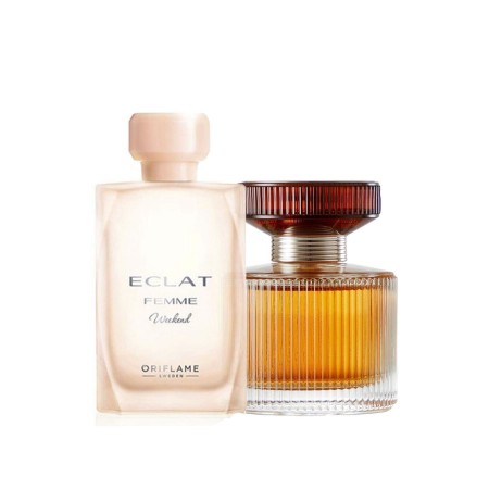 Eclat Femme Weekend Edt 50 ml Amber Elixir Edp 50 ml Kadın Parfümü Seti ELİTKOZMETİK-TY0001