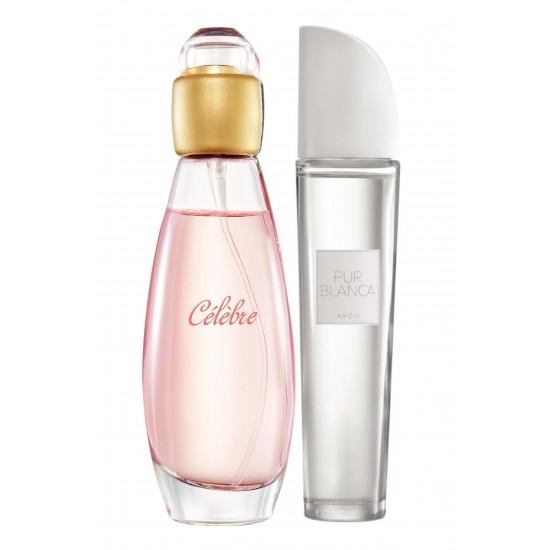 Kadın  Celebre Parfüm Edt 50 ml +  Pur Blanca Kadın Parfüm Edt 50 ml