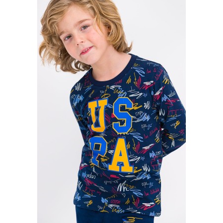 Lisanslı Erkek Çocuk Pijama Takımı
