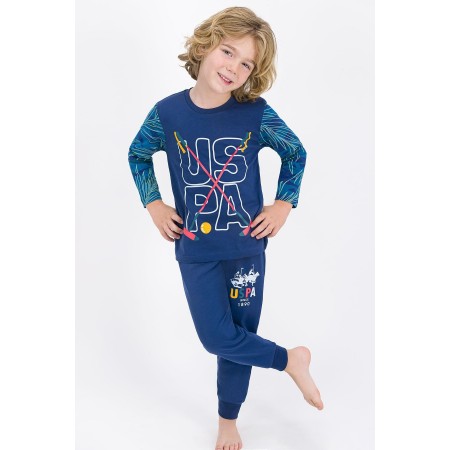 Erkek Çocuk Lacivert Lisanslı Pijama Takımı