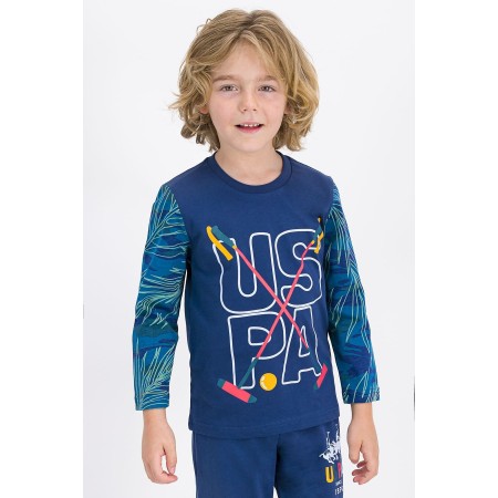 Erkek Çocuk Lacivert Lisanslı Pijama Takımı