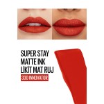 Super Stay Matte Ink Likit Mat Ruj - 330 Innovator- Kırmızı