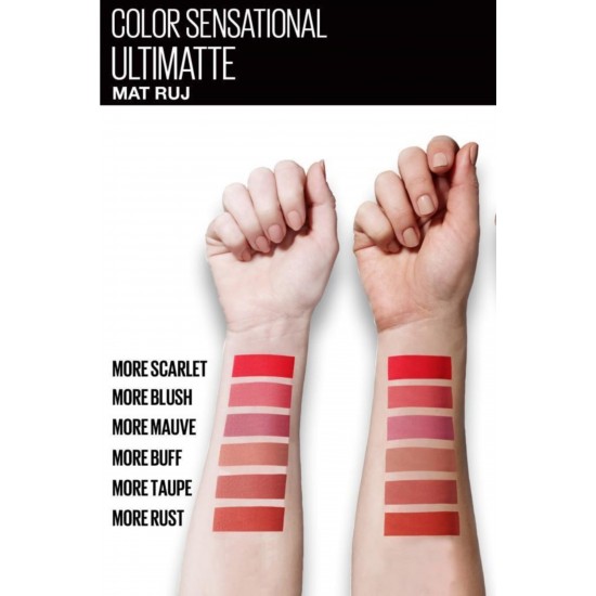 Color Sensational Ultimatte Mat Ruj- 899 More Rust Kırmızı