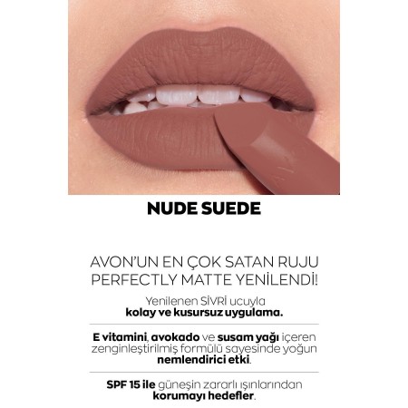 Ultra Mat Ruj - Nude Suede