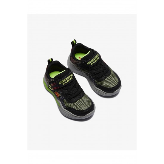 S LİGHTS®-ERUPTERS İV Küçük Erkek Çocuk Siyah Işıklı Spor Ayakkabı - 400125N BKLM