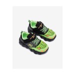 Skech-O-Saurus Lights Küçük Erkek Çocuk Siyah Işıklı Spor Ayakkabı - 400110N Bklm