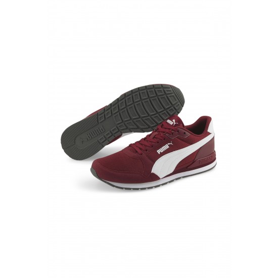 38464004 St Runner V3 Mesh Erkek Günlük Ayakkabı Bordo