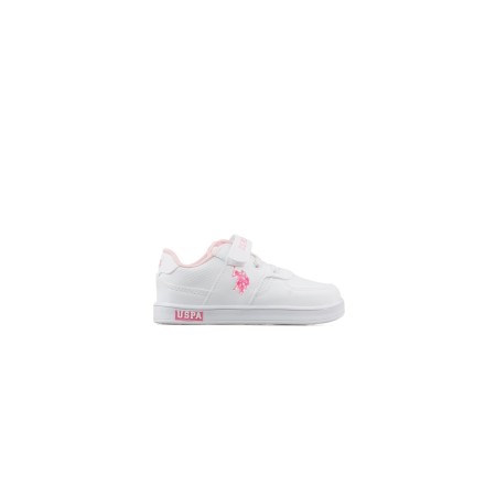U.s.polo Assn. Cameron 2fx White Neon Pink Çocuk Günlük Ayakkabı 101099958 Beyaz