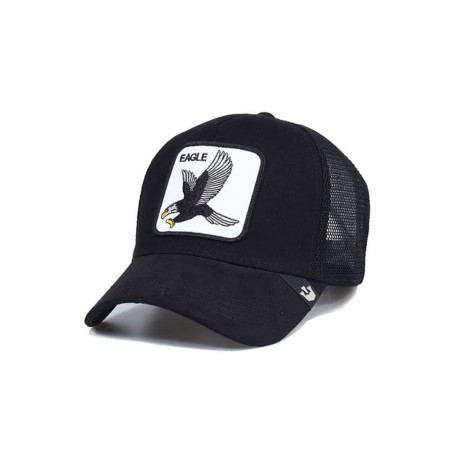 Eagle Kartal Hayvan Figürlü Unisex Siyah Şapka