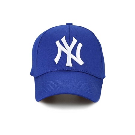Ny New York Şapka Unisex Saks Mavi Şapka