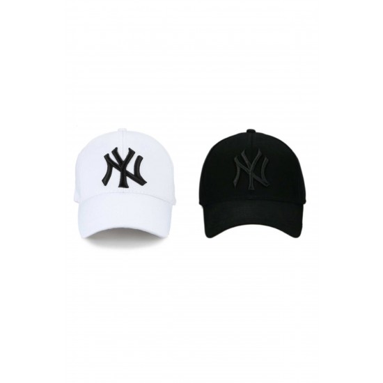 Ny New York 2'li Unisex Set Şapka