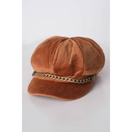 Denizci Tipi Kadife Şapka Şpk03 - E1
