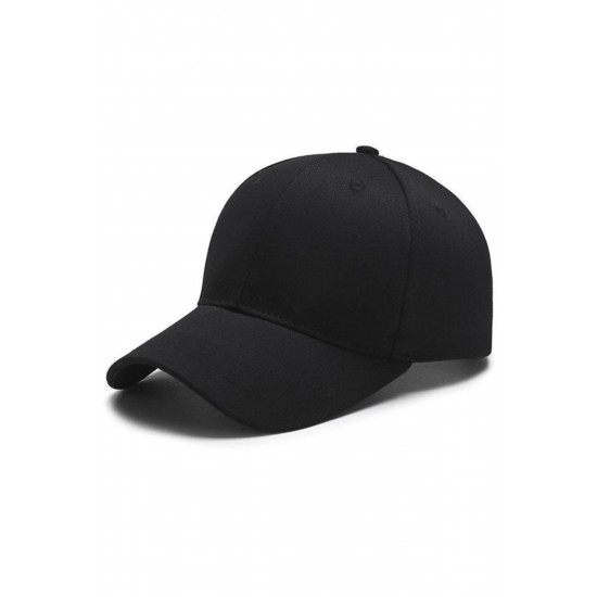 Kadın Şapka Erkek Kep Siyah Beyzbol Şapkası Spro Şapka Cırtlı Kep