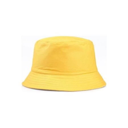 Kova Model Balıkçı Bucket Hat Sarı Şapka
