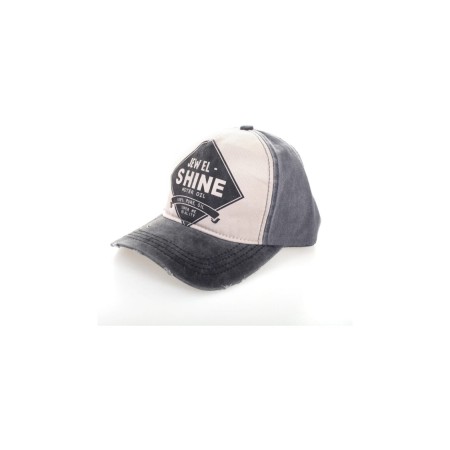 Jewel Shine Beyzbol Şapka Eskitme 2020 Model Şapka Gri