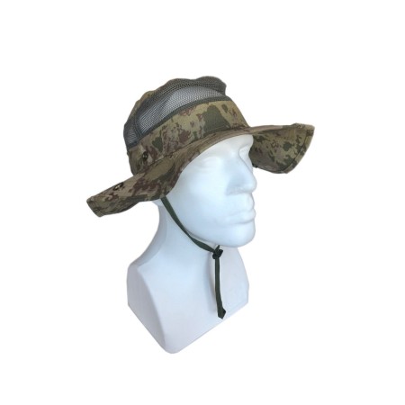 Kamuflaj Desen Yazlık Katlanabilir Safari Fötr Şapkası