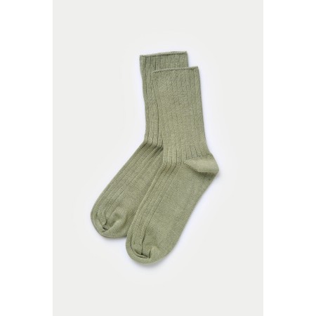 Yeşil Kadın Fitilli Çorap