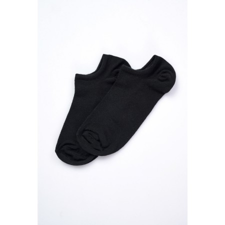 Kadın Siyah Yoga Plates Çorabı