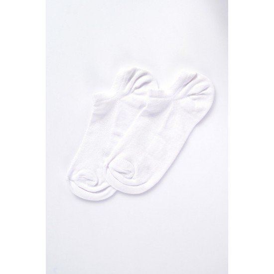 Beyaz Yoga Çorabı